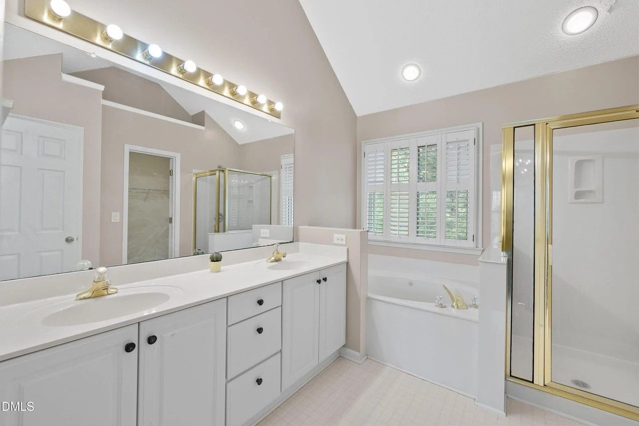 Primary Bathroom Fixture Refresh — Before