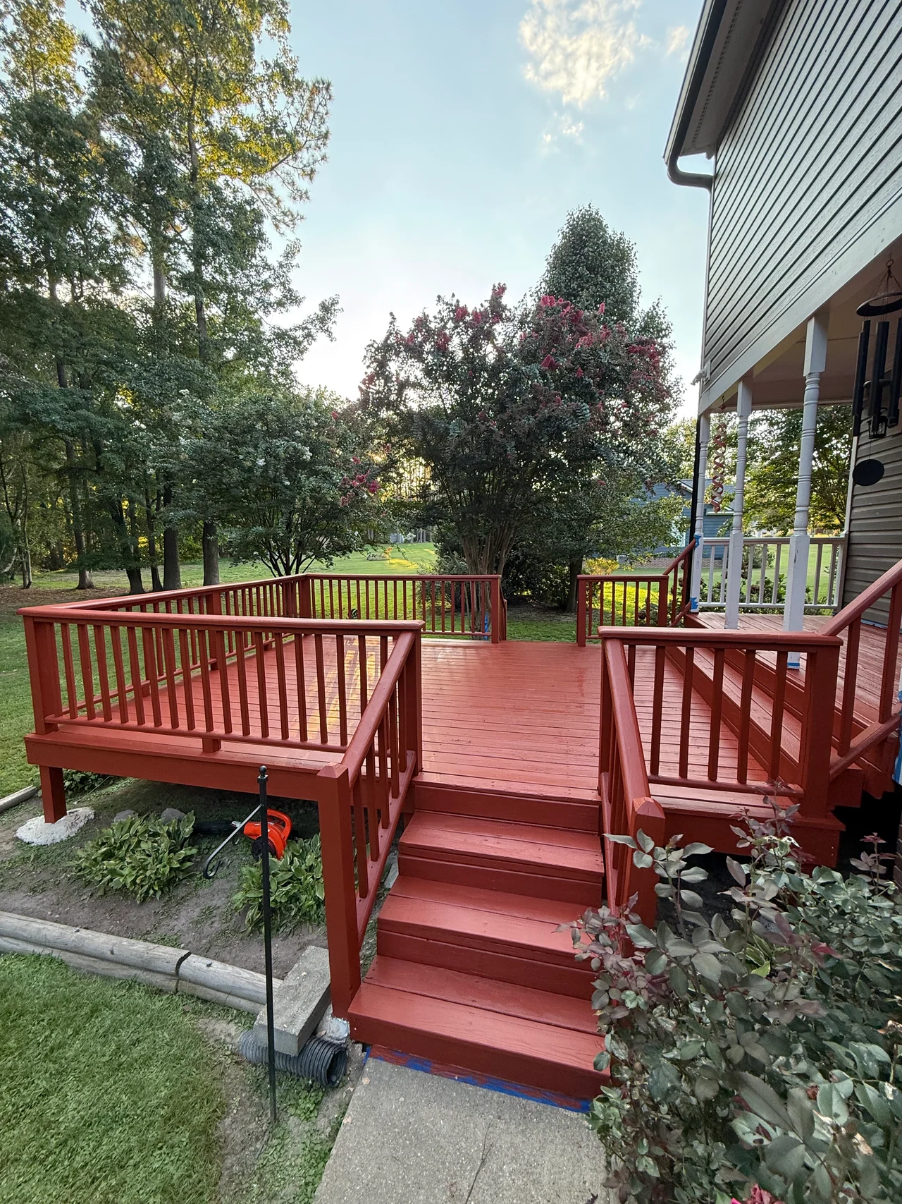 Deck Painting and Refresh — project photograph