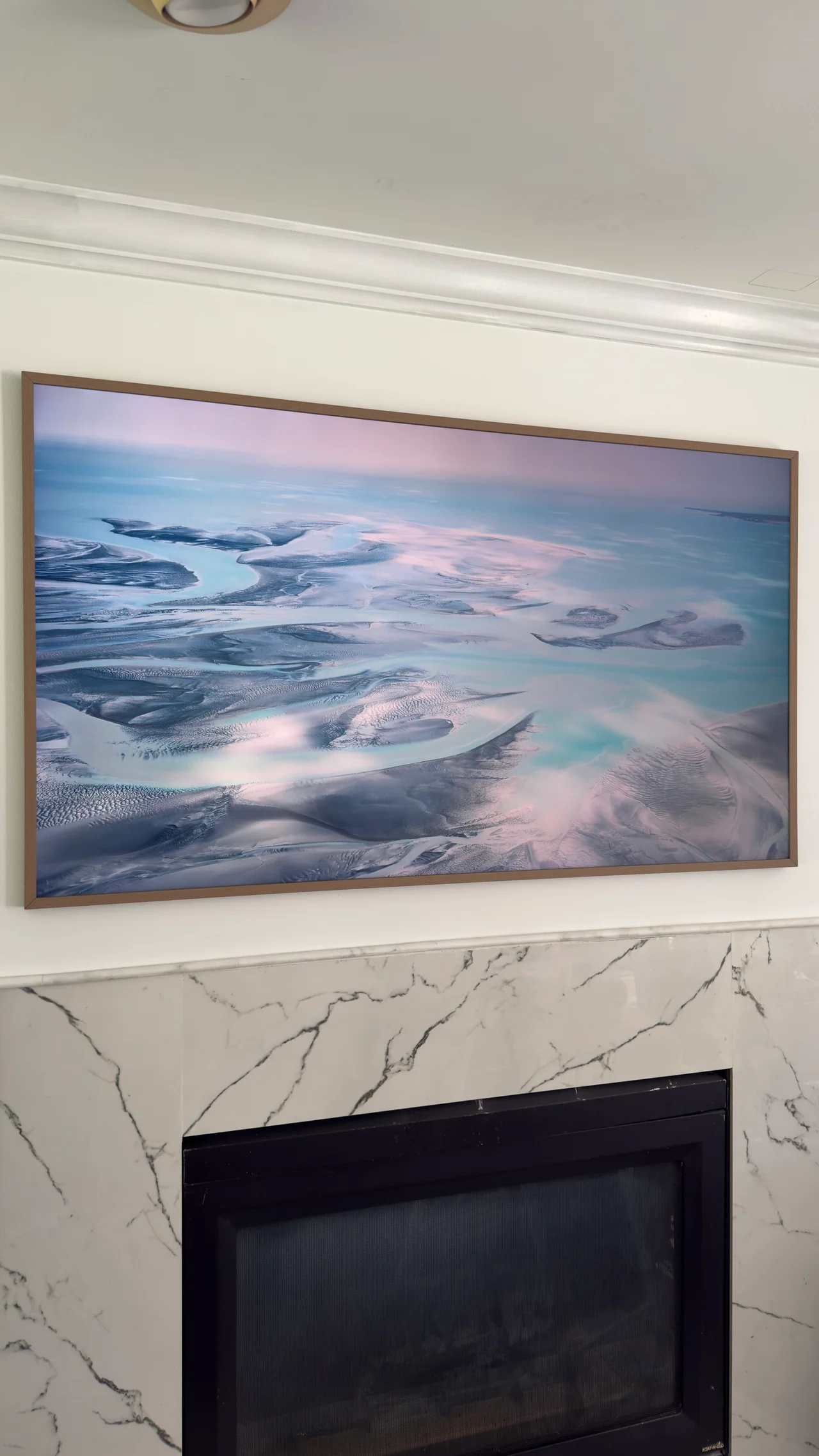 Frame-Style TV Installation — project photograph