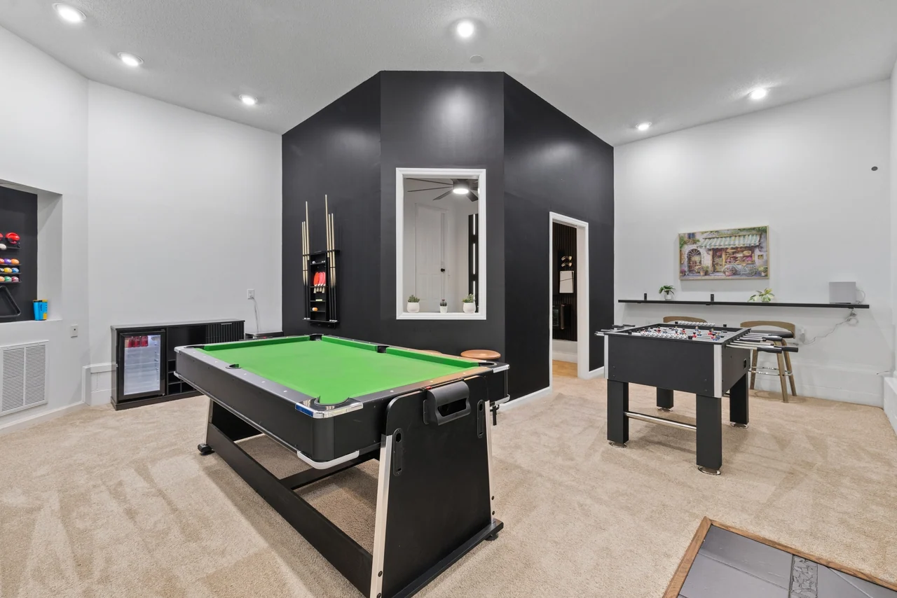 Airbnb Game Room Update — project photograph
